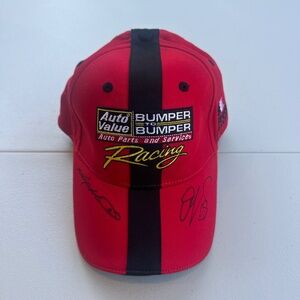 Signed Red Kasey Kahne NASCAR Hat